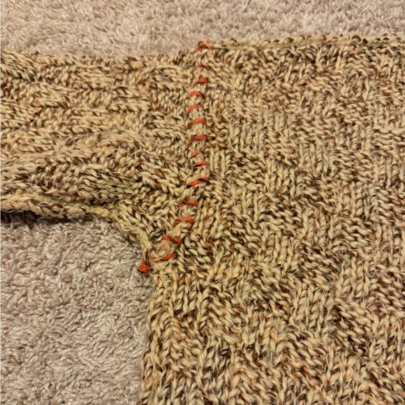 Free People Cream Echo Pullover Sweater XS - Picture 12 of 16